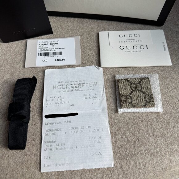 Gucci Neo Vintage GG Supreme Messenger Bag - Picture 14 of 16